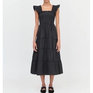 Hill House The Ellie Nap Dress in Black